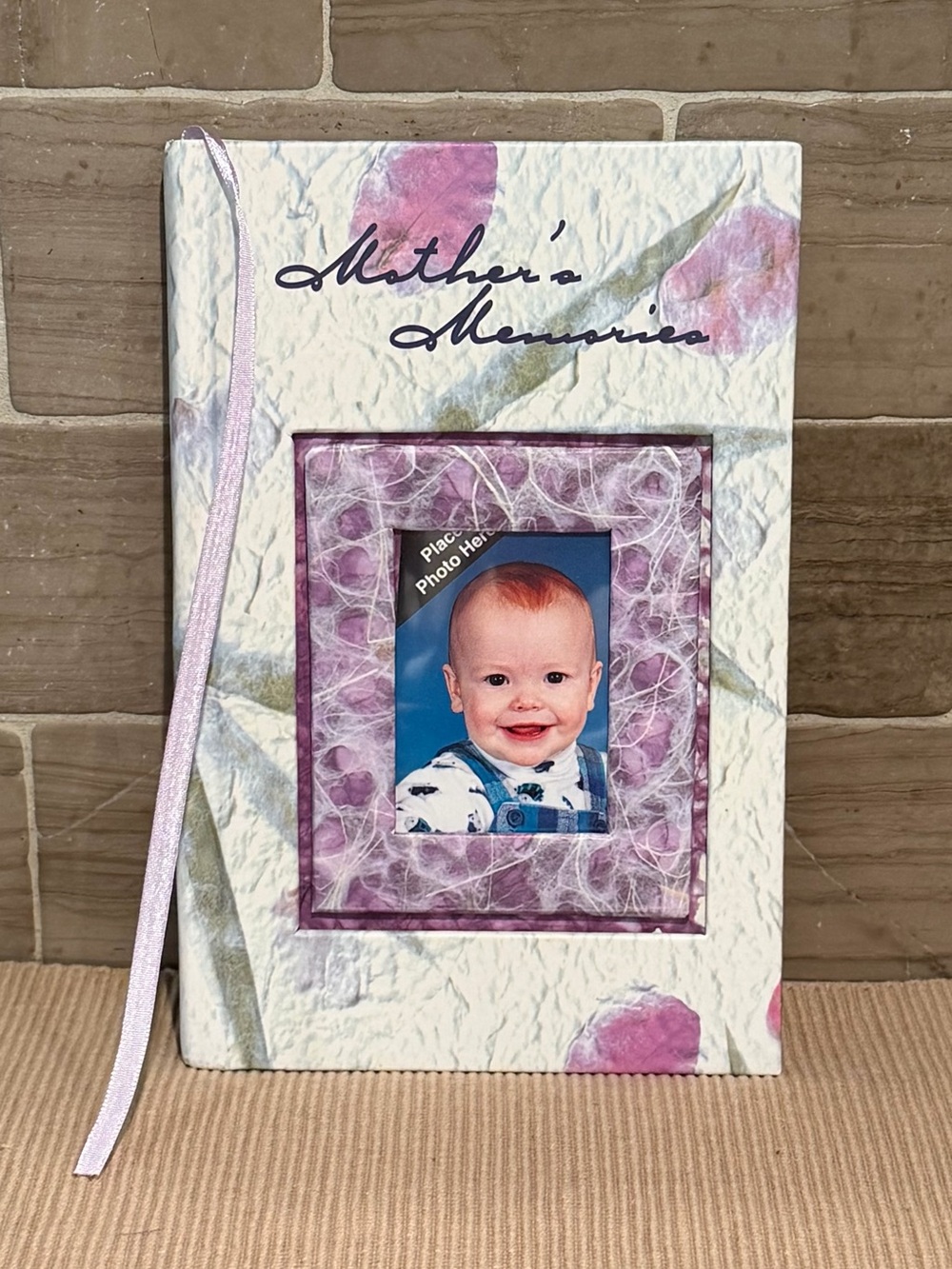 Brand New Mother's Memories Journal Picture Frame Cover